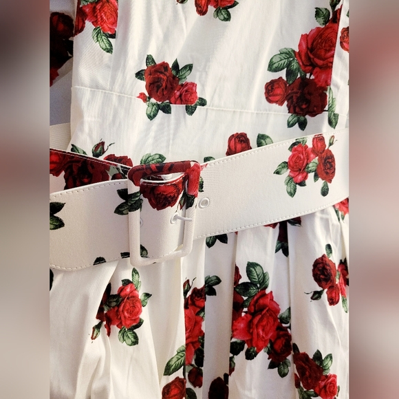 ⚘️City Chic Limited Edition Midi Dress🌹 - Picture 2 of 14